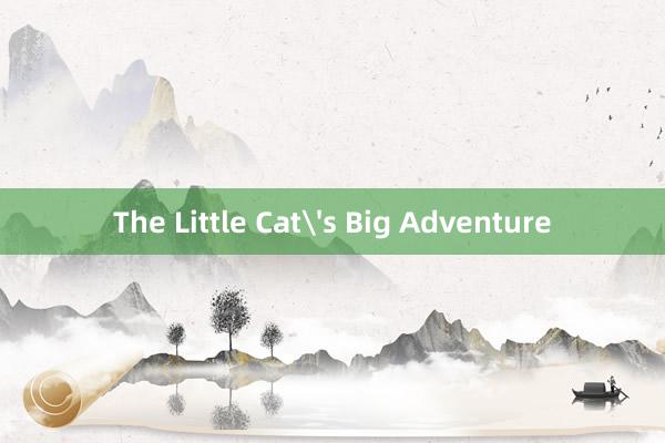 The Little Cat's Big Adventure
